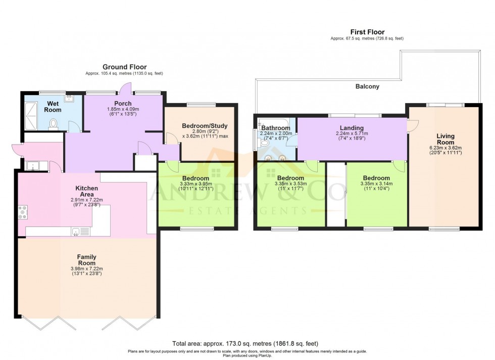 Floorplan for Coast Road, Littlestone, TN28