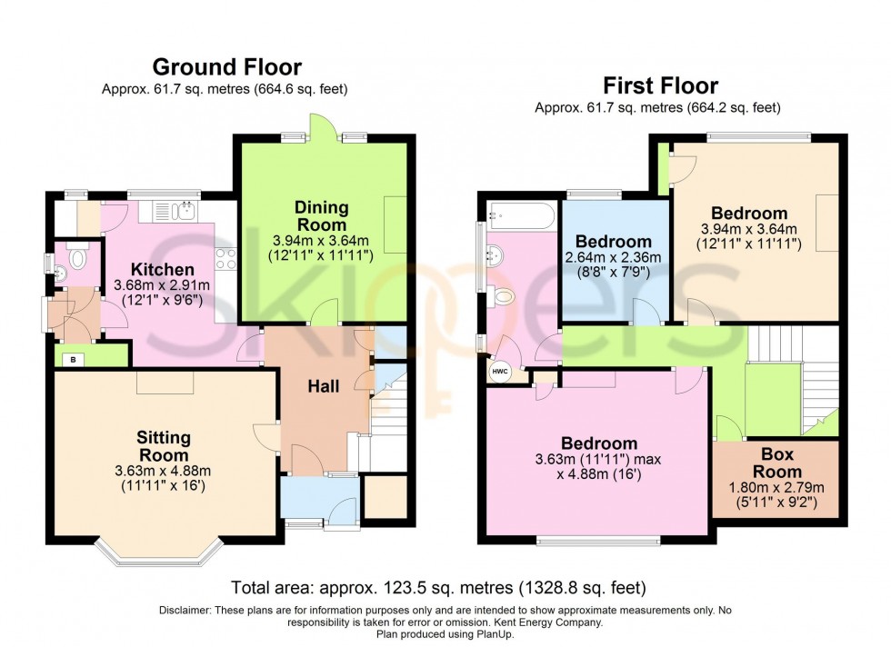 Floorplan for Surrenden Road, Folkestone, CT19