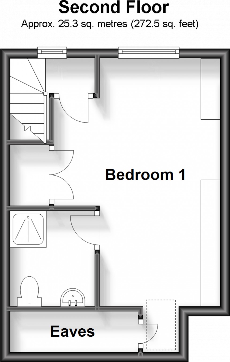 Floorplan for Grove Road, Folkestone, CT20