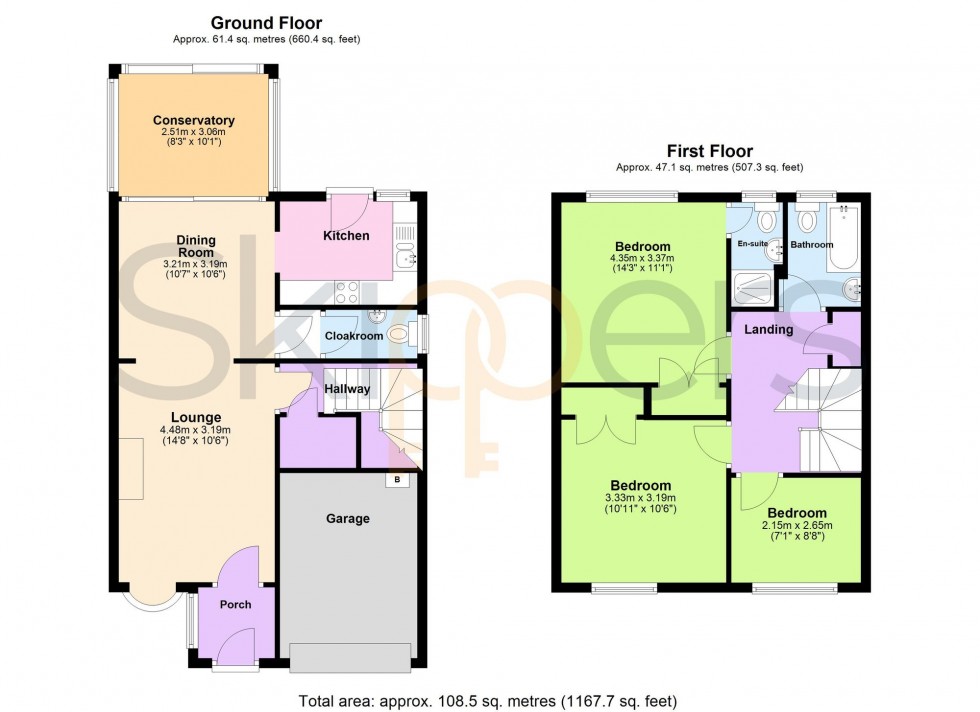 Floorplan for Hoppers Way, Ashford, TN23