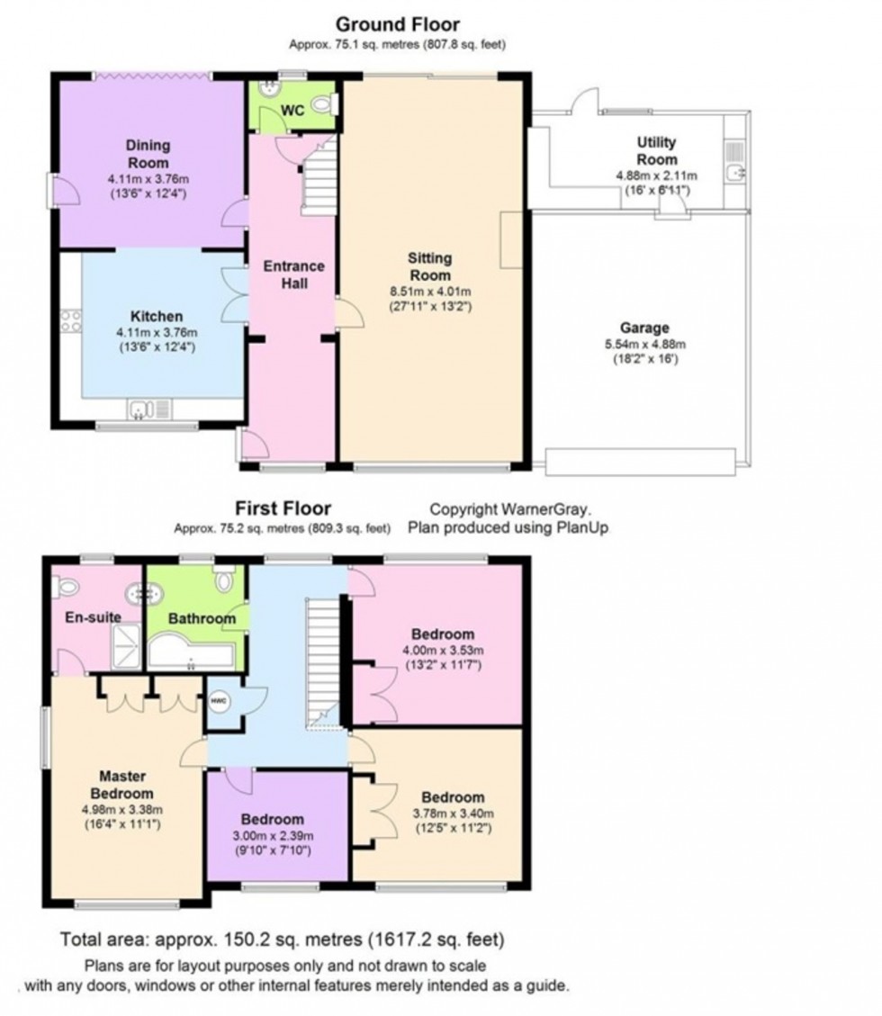 Floorplan for Collison Place, Tenterden, TN30