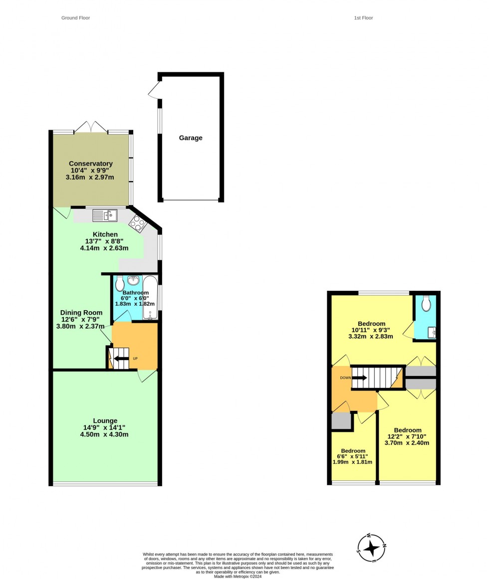 Floorplan for Aragon Close, Ashford, TN23