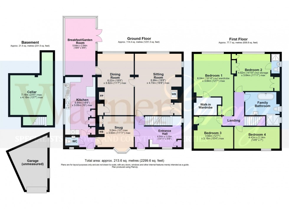 Floorplan for Woodchurch, Ashford, TN26